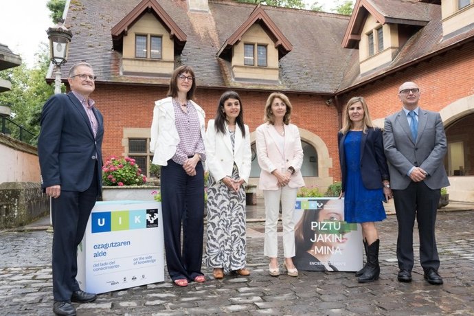 La consejera de Igualdad, Justicia y Políticas Sociales del Gobierno Vasco, Nerea Melgosa, inaugura el curso Adolescencia y problemas de conducta: las personas menores ante la Justicia, organizado por la Fundación Cursos de Verano de la UPV/EHU
