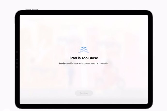 Apple dispone de una función de DIstancia de Pantalla en iOS 17 e iPadOS 17.