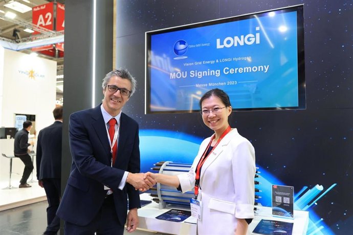 Longi hydrogen y Vision Grid Gnergy firman un acuerdo "pionero" para fomentar soluciones en hidrógeno verde.
