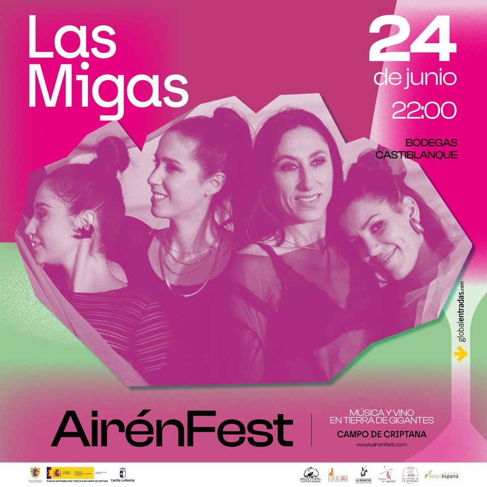 Las Migas en el AirénFest.