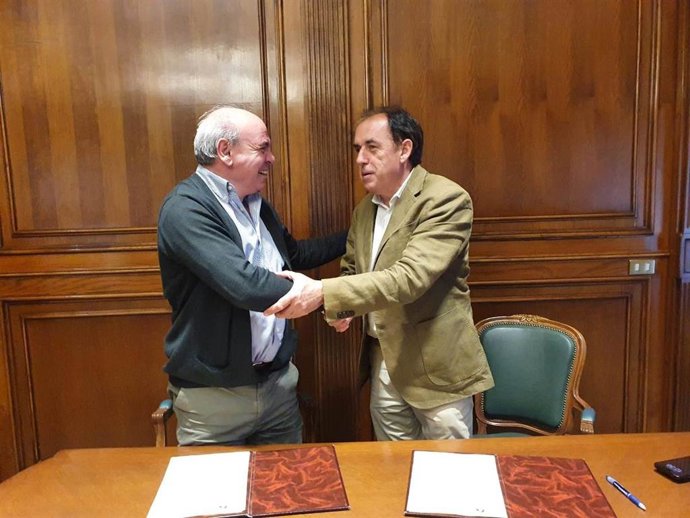 Benito Serano y Vicente Alejandre.