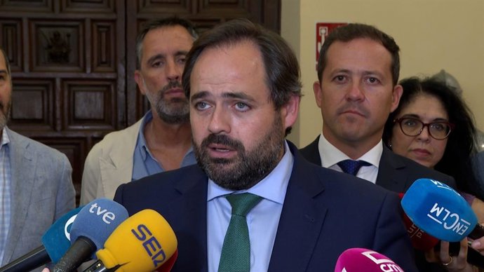 El presidente del PP Paco Núñez.
