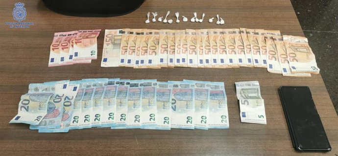 Detenido un hombre que llevaba cocaína por un delito contra la salud pública en Palma