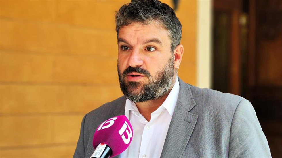 El portavoz de MÉS per Mallorca, Lluís Apesteguia