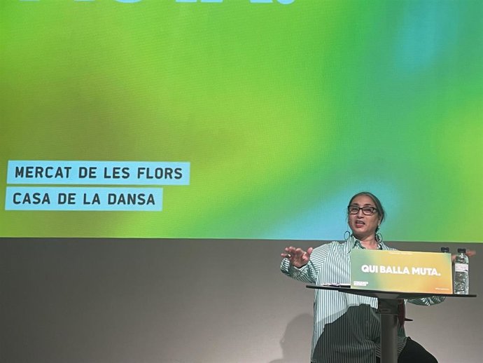 La directora del Mercat de les Flors ngels Margarit