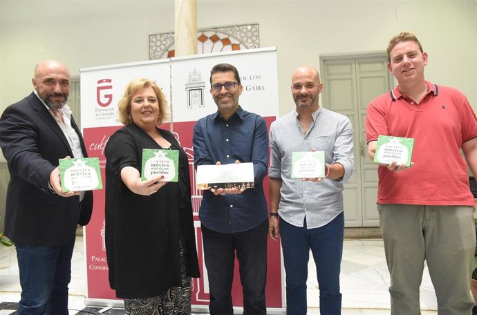 Presentación del segundo volumen del CD de música de banda 'Nuestra música. Nuestros pueblos'.