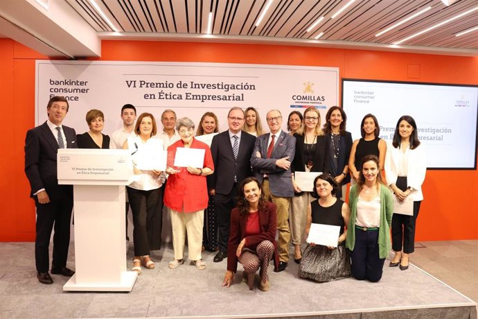 VI Premios De Investigación En Ética Empresarial Bankinter Consumer Finance