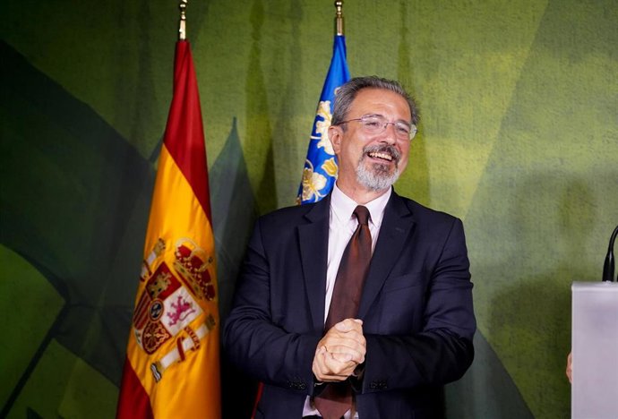 El candidato de Vox a la Presidencia de la Generalitat Valenciana, Carlos Flores.