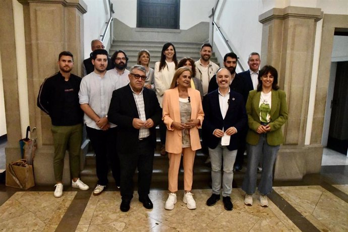 Integrantes de las candidaturas del PSdeG por la provincia de Pontevedra para las elecciones generales del 23 de julio