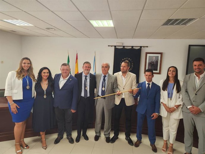 Investidura de José Manuel Fernández como alcalde de Manilva