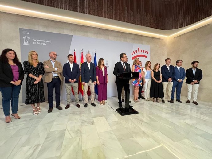 Nuevo equipo gobierno Ayuntamiento de Murcia