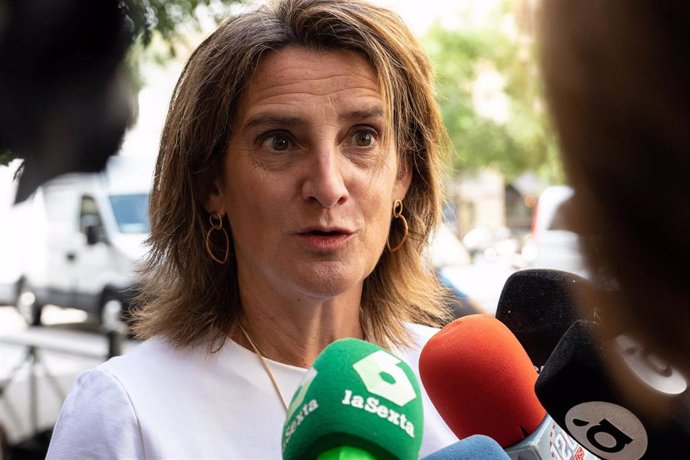 La vicepresidenta tercera del Gobierno y ministra para la Transición Ecológica y el Reto Demográfico, Teresa Ribera.