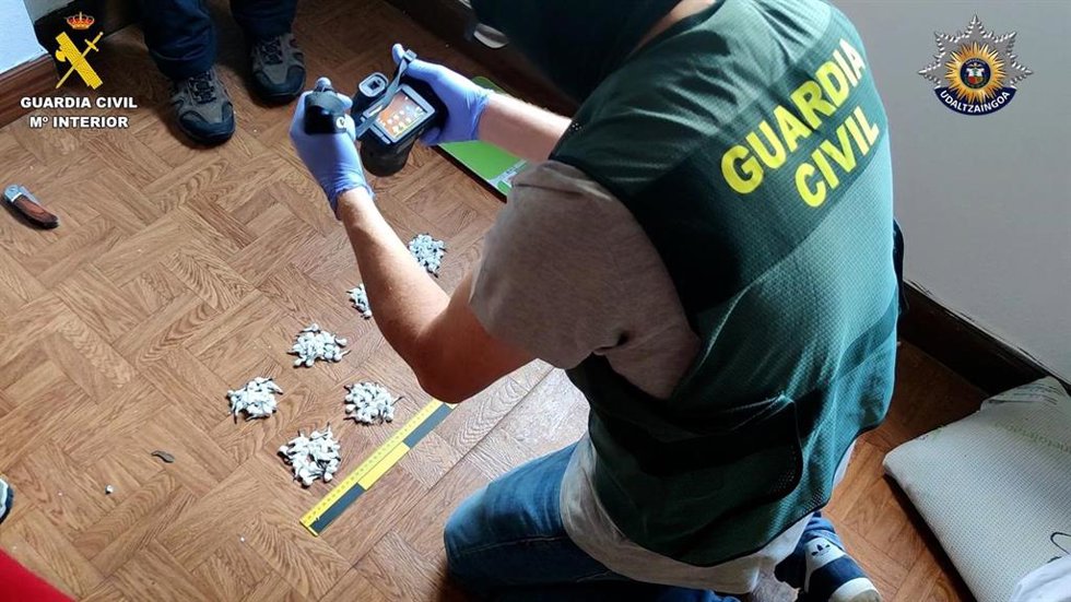 Operación contra el tráfico de droga en Barakaldo