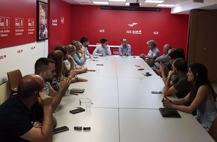 Ejecutiva del PSOE de Salamanca.