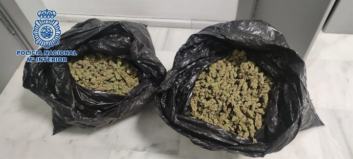 Marihuana incautada en el distrito Norte de Granada