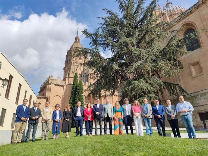 Integrantes del PP de Salamanca y candidatos al Congreso y al Senado