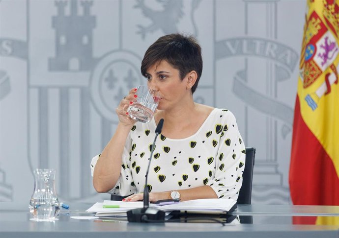 La portavoz del Gobierno y ministra de Política Territorial, Isabel Rodríguez.