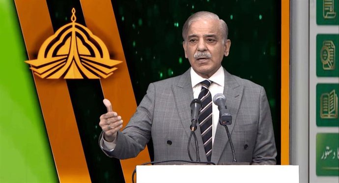 Archivo - El primer ministro de Pakistán, Shehbaz Sharif