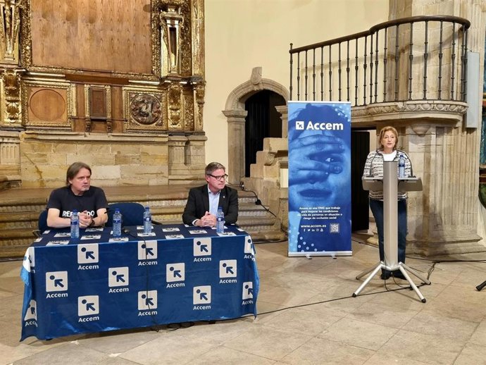 La delegada del Gobierno en Asturias, Delia Losa, participa en un acto organizado por ACCEM, en Gijón, con motivo del Día Mundial de las Personas Refugiadas.