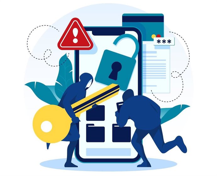 Malware en un 'smartphone'.