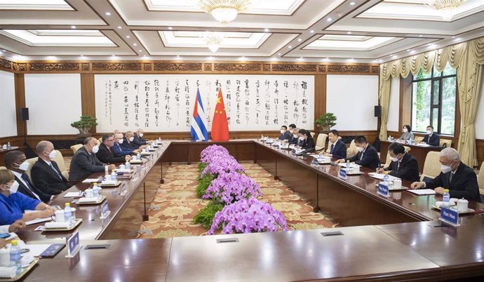 Reunión en Pekín entre los responsables de Interior de China y Cuba