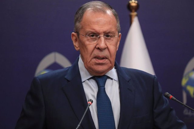 Archivo - El ministro de Exteriores de Rusia, Sergei Lavrov