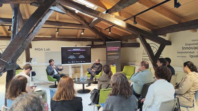 Borja Sánchez, en Avilés