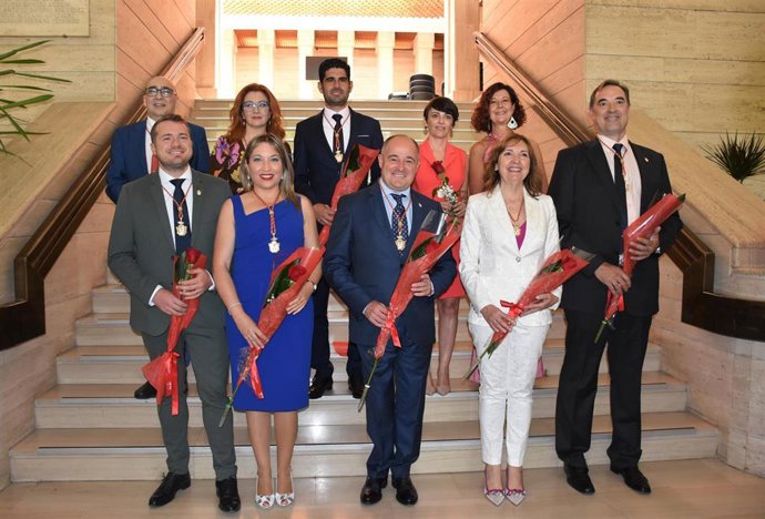 El equipo de Gobierno del PSOE en Albacete.