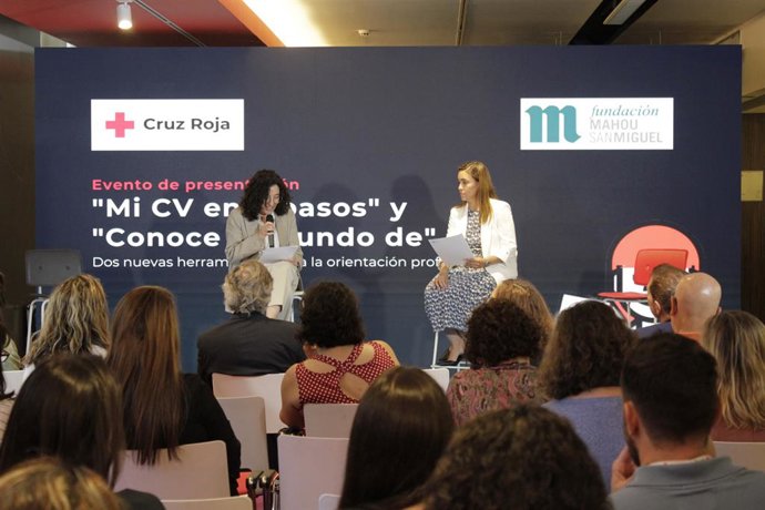 Cruz Roja y Fundación Mahou San Miguel presentan Mi curriculum en 3 pasos