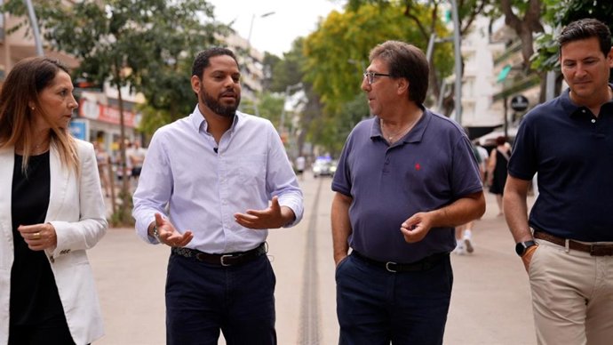 Ignacio Garriga visita Salou (Tarragona).