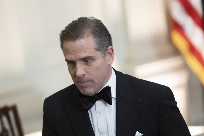 Archivo - December 4, 2022, Washington, District of Columbia, USA: Hunter Biden arrives for a reception honoring the 45th Annual Kennedy Center Honors hosted by United States President Joe Biden and first lady Dr. Jill Biden at the White House in Washingt