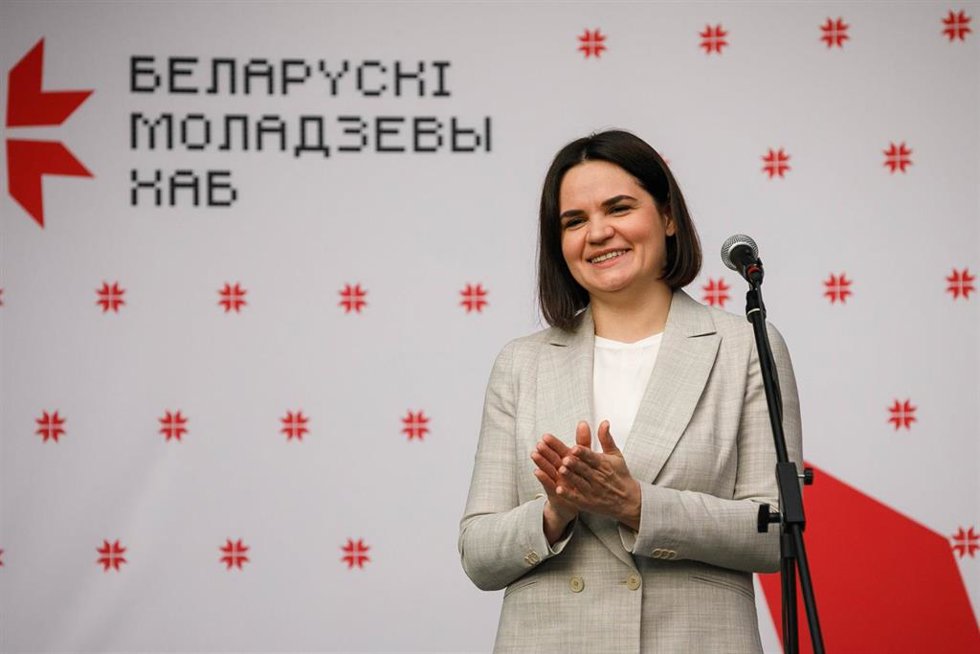 Archivo - La opositoria bielorrusia Svetlana Tijanovskaya