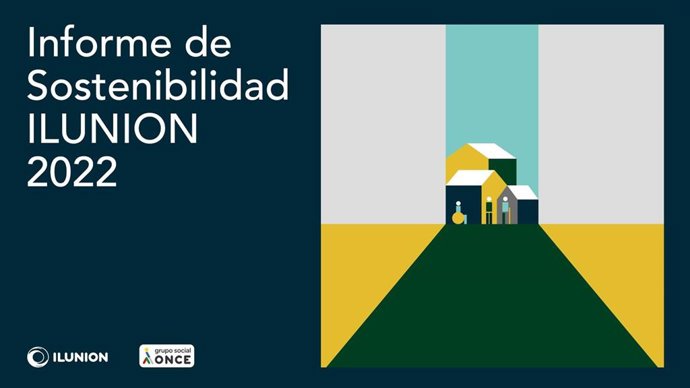 Portada del informe de Sostenibilidad 2022 de Ilunion