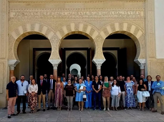 Celebración De La Asamblea Del Foro Provincial De Inmigración En La Mezquita Principal De Málaga.