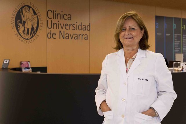 Archivo - María Die Trill, psicóloga clínica y responsable de la Unidad de Psico-Oncología del Cancer Center Clínica Universidad de Navarra.