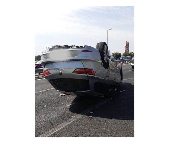 Accidente A-30 en Espiardo (Murcia)