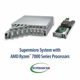 Supermicro System with AMD Ryzen 7000 Series Processors