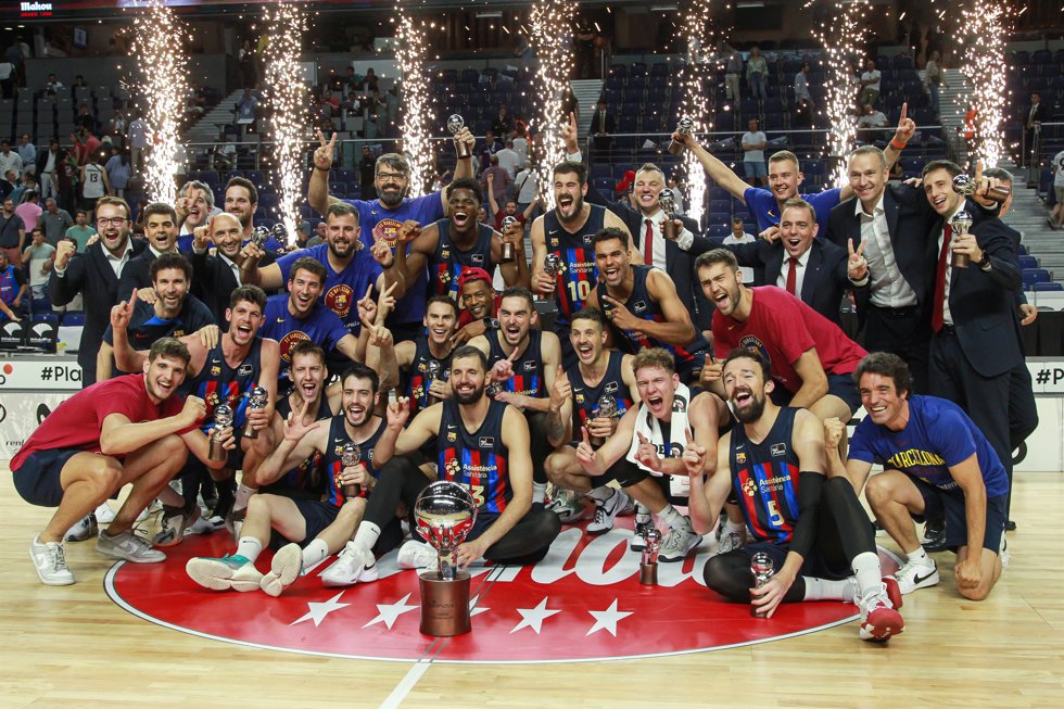 El Bara celebra la conquista de la Liga Endesa 2022-2023