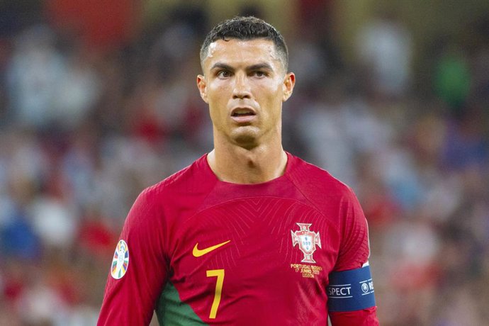 Cristiano Ronaldo of Portugal during the UEFA Euro 2024, European Qualifiers, Group J, football match between Portugal and Bosnia and Herzegovina on June 17, 2023 at Estádio do SL Benfica in Lisbon, Portugal - Photo Jose Salgueiro / DPPI