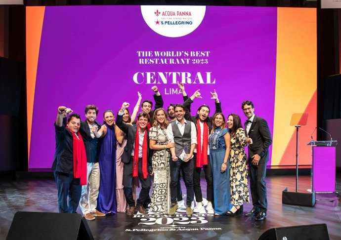 Central in Lima, Peru is named The World's Best Restaurant 2023, sponsored by S. Pellegrino & Acqua Panna, as well as The Best Restaurant in South America, at the awards ceremony for The World's 50 Best Restaurants 2023 held in Valencia, Spain, this eve