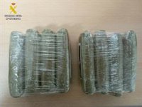 Tres detenidos con 6 kilos de hachís durante un control rutinario en la A-4, en varios puntos de Ciudad Real