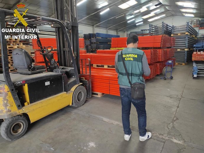 Robo de material en empresa