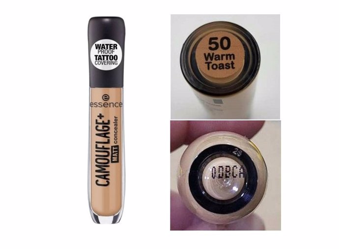 Archivo - Sanidad retira varios lotes del maquillaje corrector Essence 'Camouflage+ Matt concealer 50 warm' por contaminación