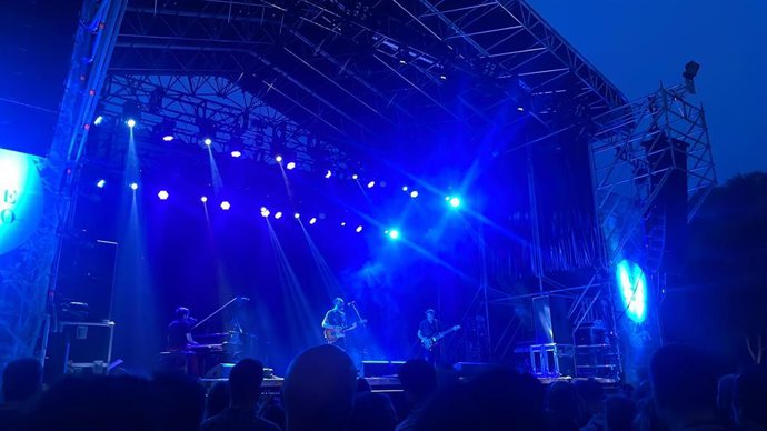 Los Planetas fueron uno de los grupos que actuaron el pasado año 2022 en el Bosque Sonoro, en Mozota