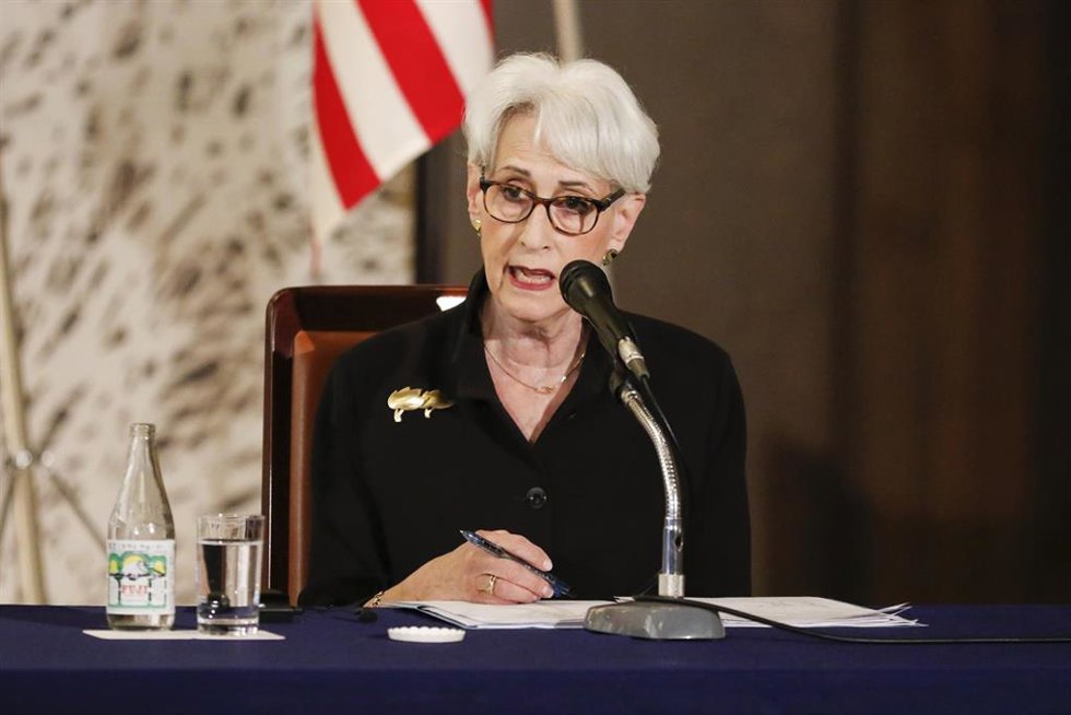 Archivo - Wendy Sherman, secretaria de Estado adjunta de Estados Unidos