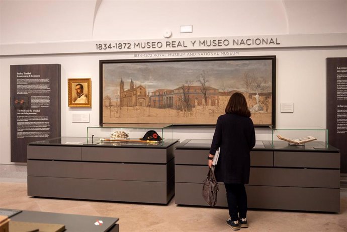 Archivo - Interior del Museo del Prado