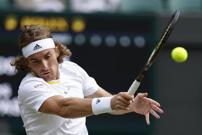 Archivo - El tenista griego Stefanos Tsitsipas