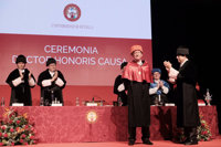 Escuredo convierte su Honoris Causa en la Hispalense en una defensa de la "memoria" andaluza por la "lucha" autonómica