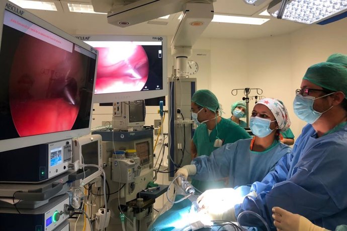 El Hospital Joan XXIII opera a dos bebés con atresia esofágica con cirugía mínimamente invasiva