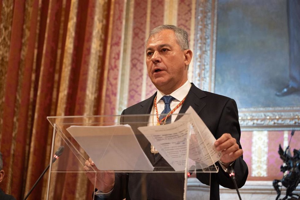 El alcalde de Sevilla, José Luis Sanz